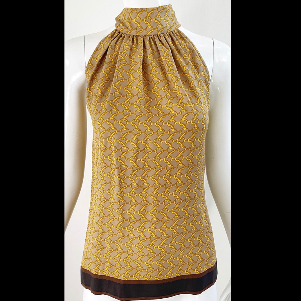 Beautiful MICHAEL KORS Halter Top Silk Size 4